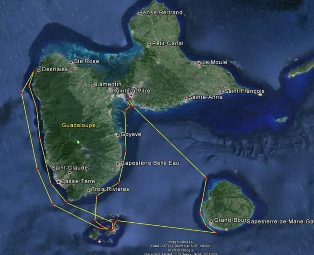 Secrets d'escales - Itinéraire de croisière à la voile en Guadeloupe